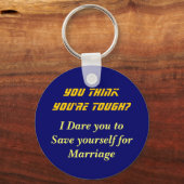 Denk je dat je moeilijk bent? sleutelhanger (Voorkant)