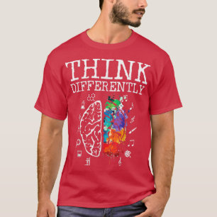 Denk maar aan verschillende neurodiversiteit Embra T-shirt
