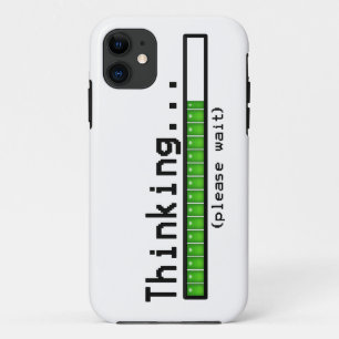 Denk na, alsjeblieft... iPhone 11 hoesje