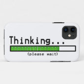 Denk na, alsjeblieft... Case-Mate iPhone case (Achterkant (horizontaal))