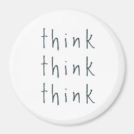Denk na, denk na. magneet