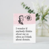 Denk na over donuts Pandemic Briefkaart (Staand voorkant)