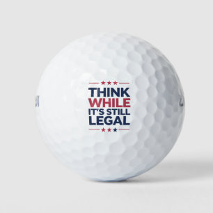 Denk na terwijl het nog steeds een legaal Republik Golfballen