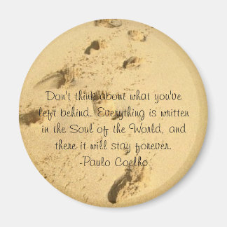 Denk niet aan wat je achter hebt gelaten Magnet Magneet