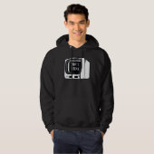 Denk niet dat u Tv Indoctrinatie Mind Control C Hoodie (Voorkant volledig)