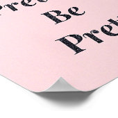 Denk om citaat poster te zijn (Hoek)