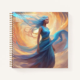 Denk positief hardcover notitieboek