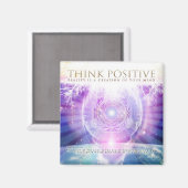 DENK POSITIEF MAGNEET (Voorkant / Achterkant)