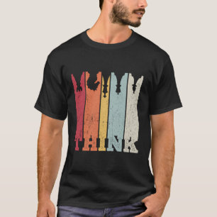 Denk Schaken Boardgame Beste Game Schaakspeler Sch T-shirt