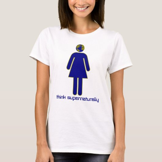 Denk supernatuurlijk T-shirt (Voorkant)