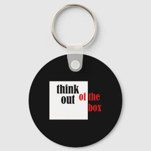 Denk uit de doos grappig ontwerp sleutelhanger