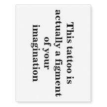 Denkbeeldig (Groot) Tattoo