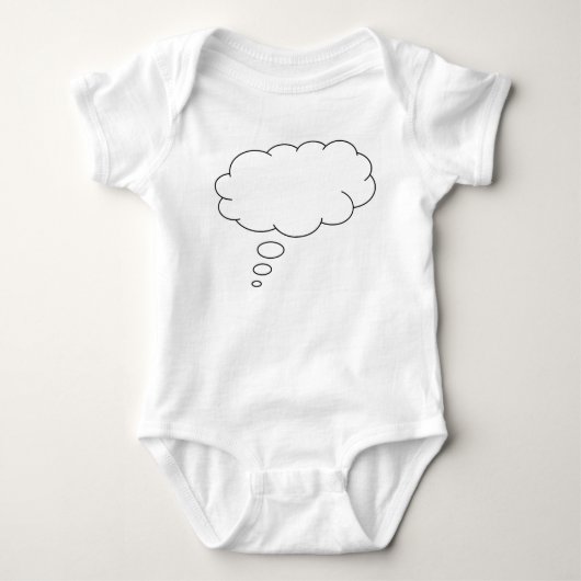 denkbubble01transparant01 romper (Voorkant)