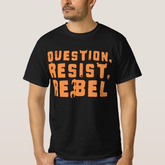 Denke selbst, handle stark t-shirt (Voorkant)