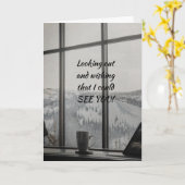 DENKEN AAN EN HET MISSEN VAN "JIJ" KAART (Gele Bloem)