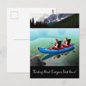 Denken aan iedereen thuis briefkaart (Voorkant / Achterkant)