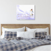 DENKEN AAN JE CANVAS AFDRUK (Insitu (Slaapkamer))