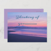 Denken aan jou  briefkaart (Voorkant / Achterkant)