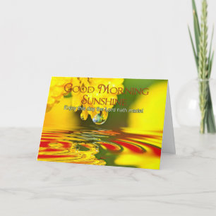 Denken aan jou - Good Morning Sunshine Kaart