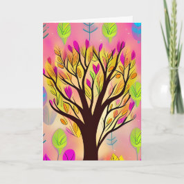 Denken aan jou | grillige boom kaart