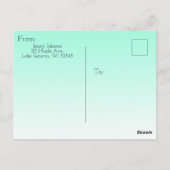Denken aan jou in deze stressvolle tijden briefkaart (Achterkant)