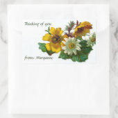 denken aan jou of cadeau label sticker (Tas)