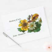 denken aan jou of cadeau label sticker (Envelop)