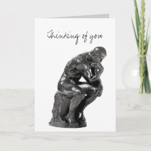 Denken aan jou - Romantisch Rodin Kaart