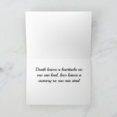 **DENKEN AAN JOU** SYMPATHIE BOODSCHAP KAART (Binnen)