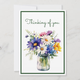 Denken aan jou Waterverf Flowers Customize