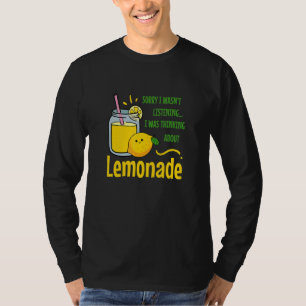 Denken Aan Lemonade Citrus Citroen T-shirt