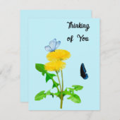 Denken aan You Note Cards Notitiekaartje (Voorkant / Achterkant)