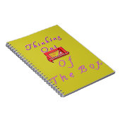 Denken buiten de doos Ontwerp Notitieboek (Rechterzijde)