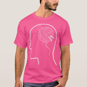Denken Haken - Grappig Haken Breien Voor Vrouwen T-shirt
