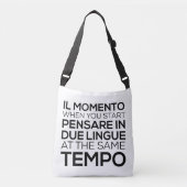 Denken in het Italiaans - Canvas tas (Voorkant)