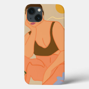 Denken over het leven iPhone 13 hoesje