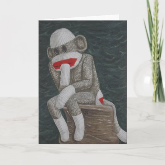 Denken Thock Monkey Kaarten (Voorkant)