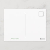  denken van uw Briefkaart (Achterkant)