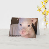 Denkend aan jou. . . kaart (Gele Bloem)