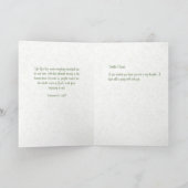 Denkend aan Jou - Roze Bloemkaart Ecc 3:11 Kaart (Binnen)