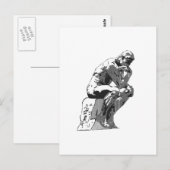 denker briefkaart (Voorkant / Achterkant)