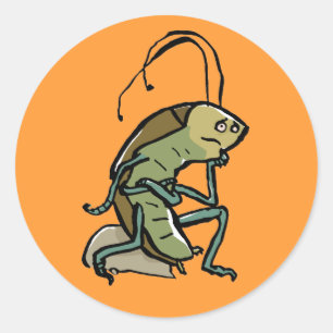 denker ronde sticker