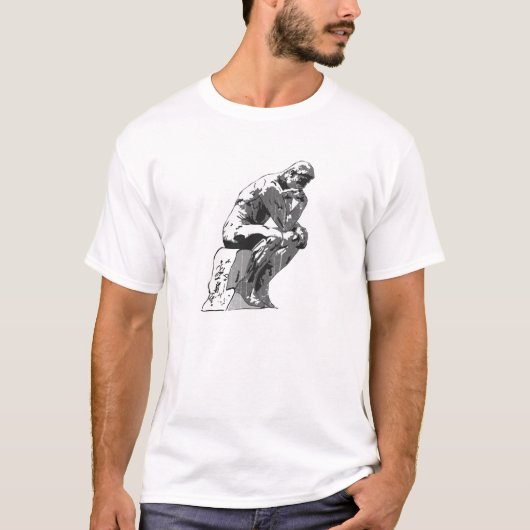 denker t-shirt (Voorkant)