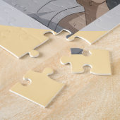 Denki kaminari puzzel legpuzzel (Zijkant)