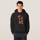 Denmark Fan Mouse Hoodie (Voorkant volledig)