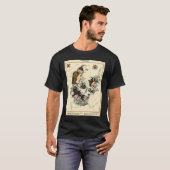 Denmark Illustrative Map T-shirt (Voorkant volledig)