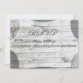 Denne Adkinson Kevin Williams Invite Kaart (Achterkant)