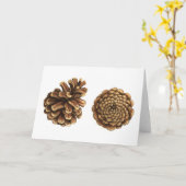 Denneappel Kaart (Gele Bloem)