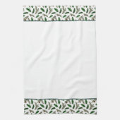Dennen- en hulst keukendoek theedoek (Verticaal)
