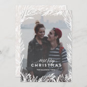 Dennen Tak Kader Feestdagenkaart (Voorkant / Achterkant)